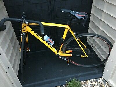 raleigh criterium race 54cm carbon fibre road bike