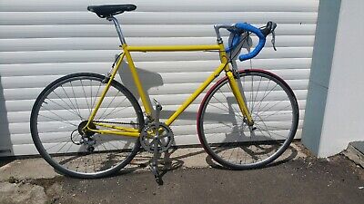 Raleigh M-trax 400 Road Racing Bike, Finished In Italian Racing Yellow ...